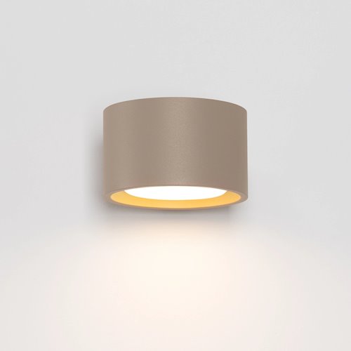 Kinkiet ścienny cylindryczny Modo 1xGx53 taupe