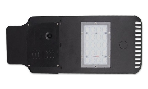 Solarna lampa uliczna LED 20W z czujnikiem