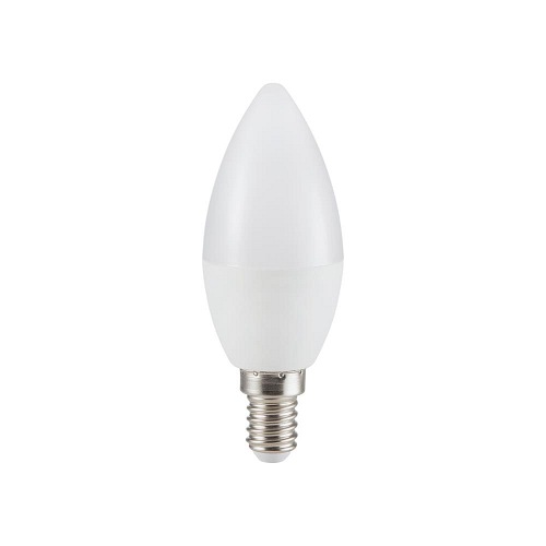 Żarówka LED V-TAC 5.5W E14 C37 Świeczka CRI95+ VT-2226 6400K 470lm