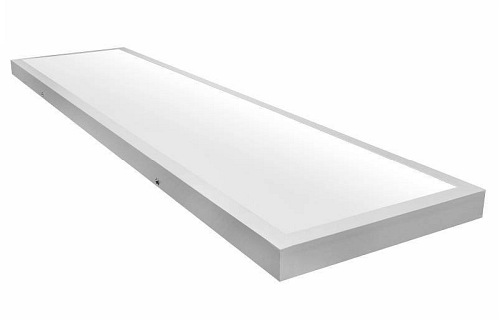 Panel LED natynkowy 120x30 Biały 60W - Biała Zimna