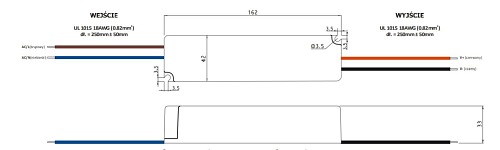 Zasilacz hermetyczny 12V 72W GPV