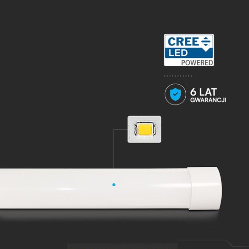 Lampa liniowa Slim LED CREE 40W 120cm 4800lm 4000K