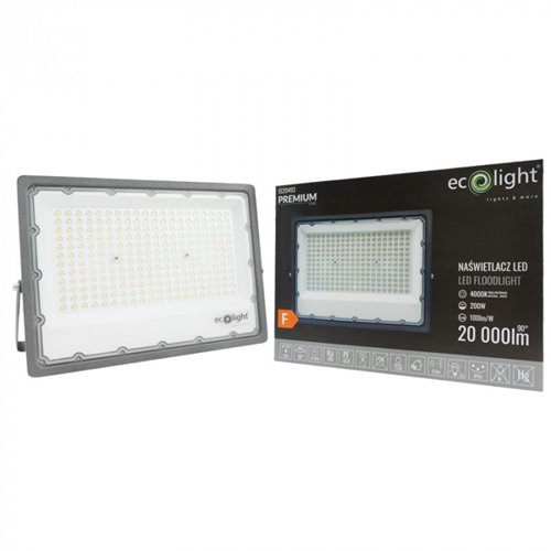 Naświetlacz LED 200W Ultra 20000lm Neutralny