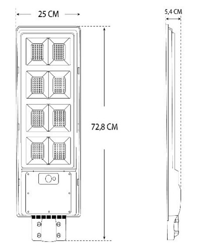 lampa uliczna led solarna