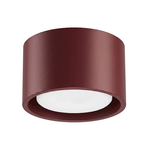 Lampa sufitowa tuba Modo 1xGx53 burgundowa