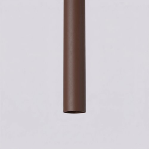 Lampa wisząca pojedyncza tuba Pastelo 1xG9 brązowa