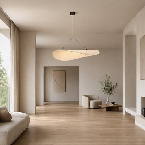 Dekoracyjna lampa wisząca LED Ombra 32W 80cm CCT + pilot