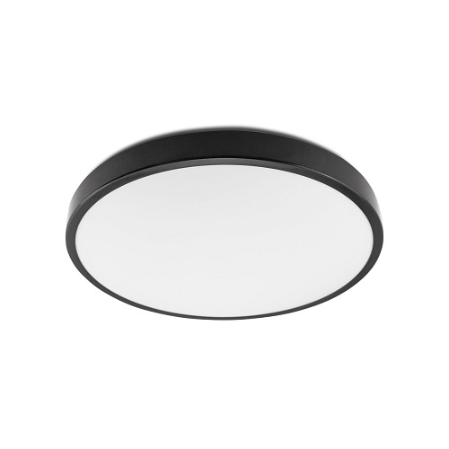 Plafon LED ZOE LX z czujnikiem PREMIUM 18W Czarny - Neutralna