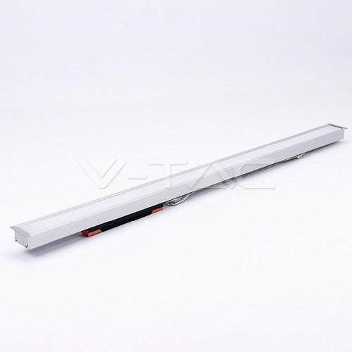 Lampa LED Linear V-TAC Samsung 40W Wpuszczana Srebrna 120cm VT-7-41 4000K 3200lm