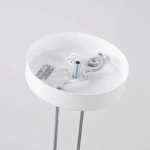 Lampa wisząca podwójna Lagos 2xGU10 okrągła biała