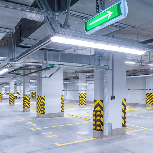 Lampa LED IP66 IK08 NEXFORCE N2 70W 12000lm 150cm - neutralna