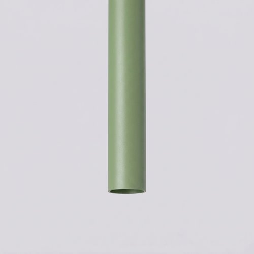 Lampa wisząca pojedyncza tuba Pastelo 1xG9 szałwiowa