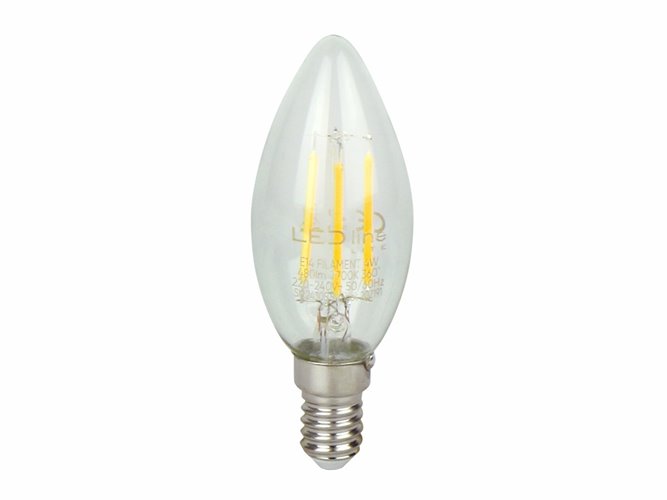 Żarówka LED E14 świeczka Filament Lite 4W 480lm Ciepła