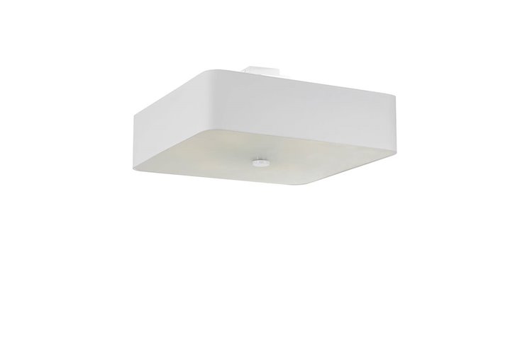 Lampa sufitowa LOKKO kwadratowa 55x55 5xE27 biała