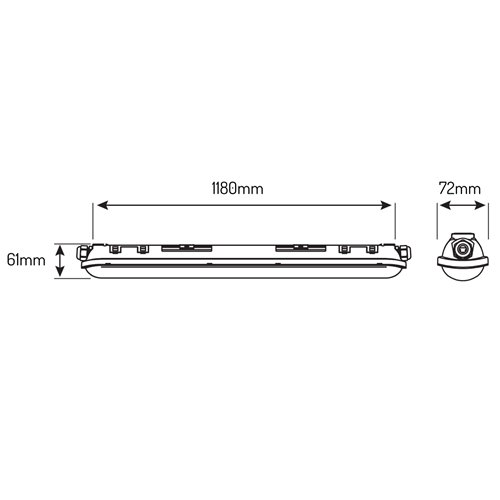 oprawa led hermetyczna 120cm