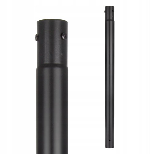 Słup oświetleniowy SQ 4m 76mm 20x20cm czarny