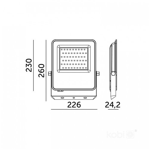 naświetlacz led 100w