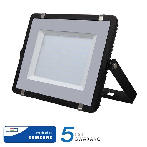 Naświetlacz LED V-TAC 300W SAMSUNG Czarny VT-300 4000K 24000lm