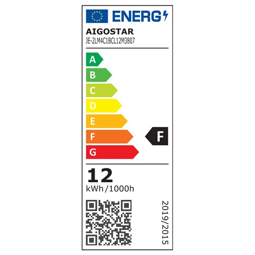 Plafon LED biały 12W Aigostar okrągły - biała ciepła