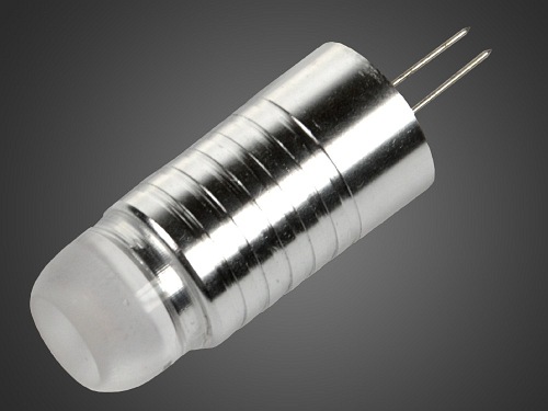 Żarówka LED G4 230V 3W 200lm soczewka - biała ciepła