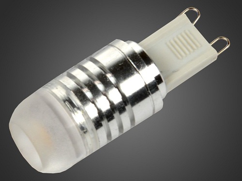 Żarówka LED G9 12V DC 3W 200lm soczewka - biała ciepła