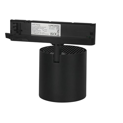 Reflektor 3-fazowy Lumicanto 12-42W 36-60° CCT czarny