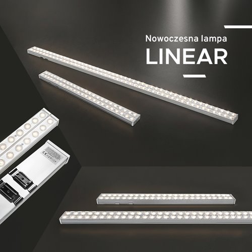 Lampa LED INTEGRA (liniowe łączenie) 20W 60cm 1700lm  biała dzienna