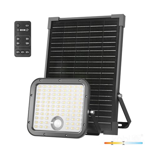 Naświetlacz LED Solarny z czujnikiem 30W 4800lm 2CCT
