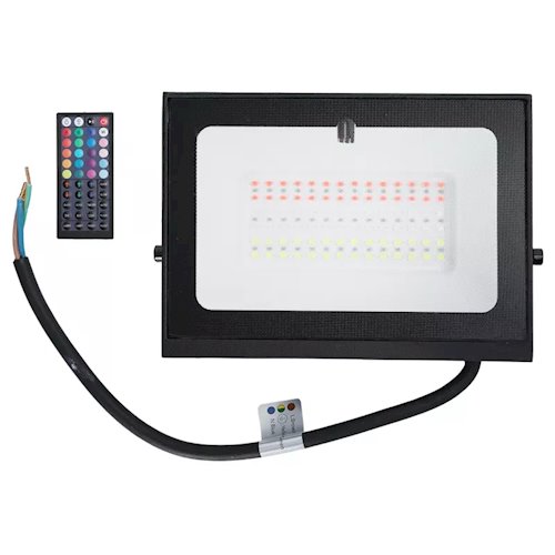Halogen / naświetlacz LED 10W 850lm SMD IP65 szary - biała dzienna
