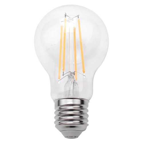 Żarówka LED Filament E27 A60 Mleczna 8W 900lm Biała Ciepła