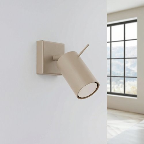 Kinkiet ścienny Reflektor Ring 1xGU10 taupe