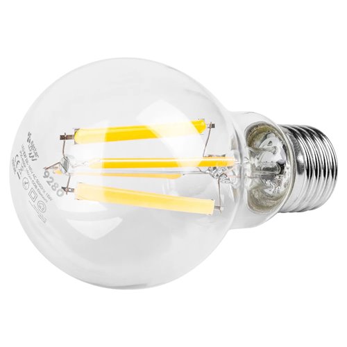 Żarówka LED E27 8W 800lm FILAMENT - biała ciepła 3000K