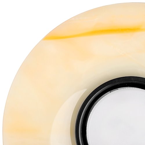 Lampa wisząca CIRVO GX53 okrągła czarna-akryl