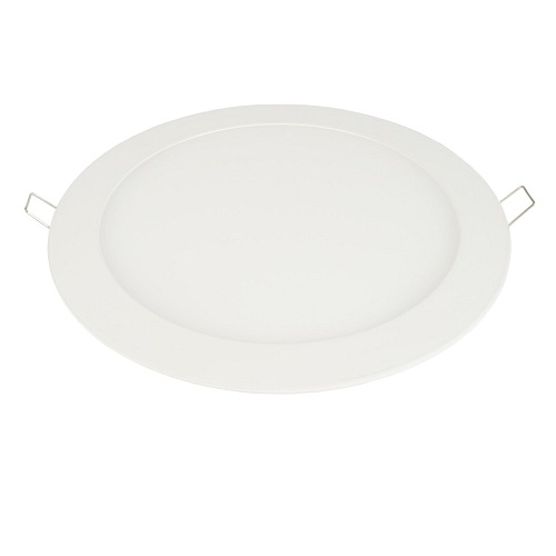 Panel LED 18W podtynkowy, okrągły średnica 22cm ULTRA SLIM - biała ciepła