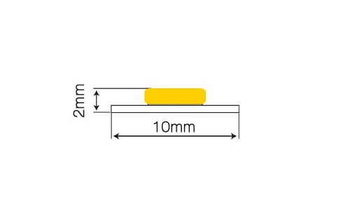 Taśma LED Led Line 1600 COB 24V 2700K - 5 metrów