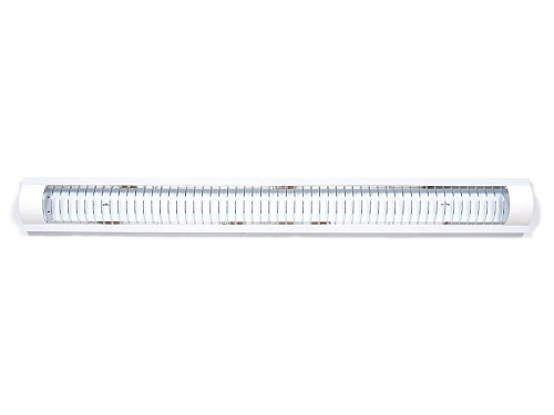 Oprawa biurowa LEODA do dwóch świetlówek LED 120cm obudowa typu GRILL