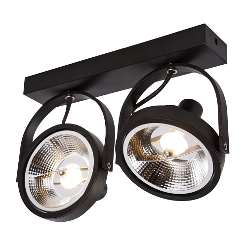 kinkiet led ar111 czarny