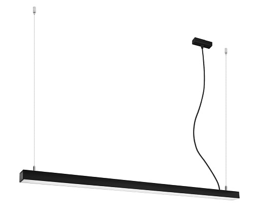 Lampa wisząca PINNE 150 czarna 3000K