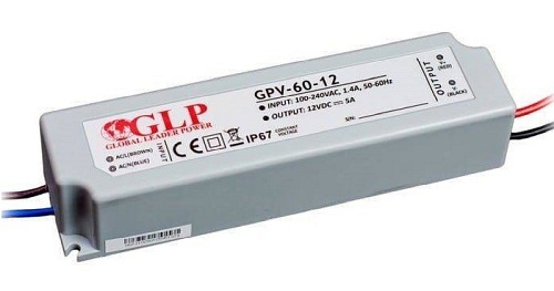 ZASILACZ HERMETYCZNY GLP 12V 60W 5A