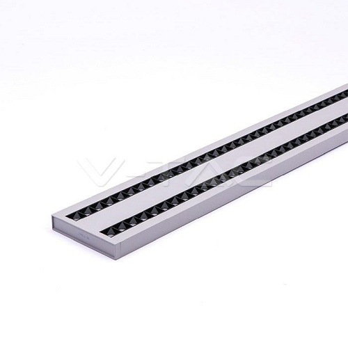 Lampa LED Linear V-TAC Samsung 60W Ściemnialna UGR<6 Szara VT-7-62 4000K 6600lm