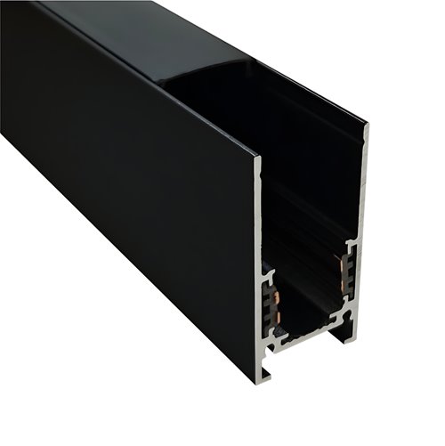 Szyna magnetyczna F-LINE natynkowa czarna - 3 metry