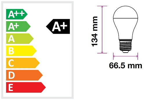 Żarówka LED E27 17W 230V 1800lm V-TAC - b. ciepła