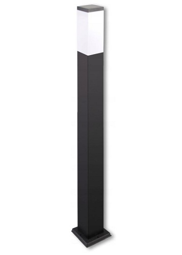 słupek ogrodowy 90cm czarny