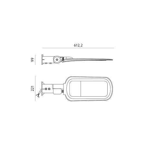 lampa uliczna led 100w