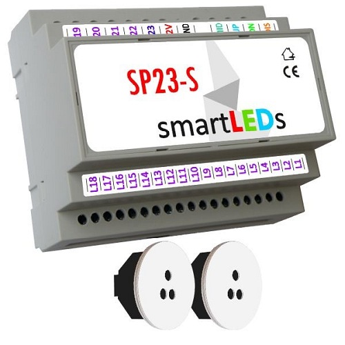 Zestaw schodowy LED Standard - Fala 23 LED