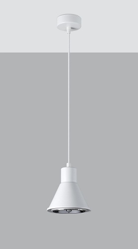 Lampa wisząca TAZILA 1 biała 1xAR111
