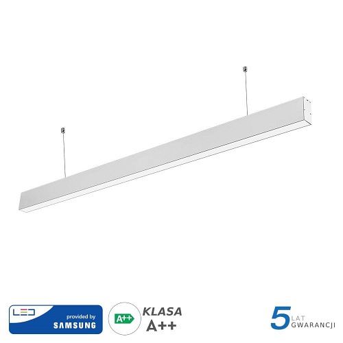 Lampa LED Linear V-TAC Samsung 40W Biała 120cm VT-7-40 6400K 3200lm