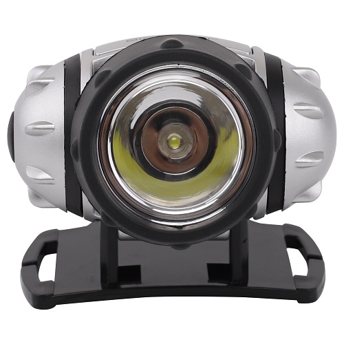 Lampa czołowa LED L02 srebrna 1,8W 110lm 6500K