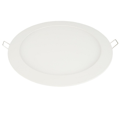 Panel LED 25W podtynkowy, okrągły średnica 30cm ULTRA SLIM - biała ciepła