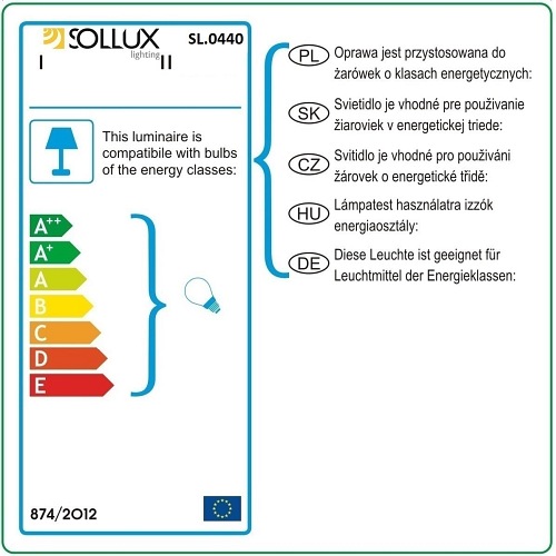 Lampa sufitowa kwadrat OCULARE 4xGU10 Biała